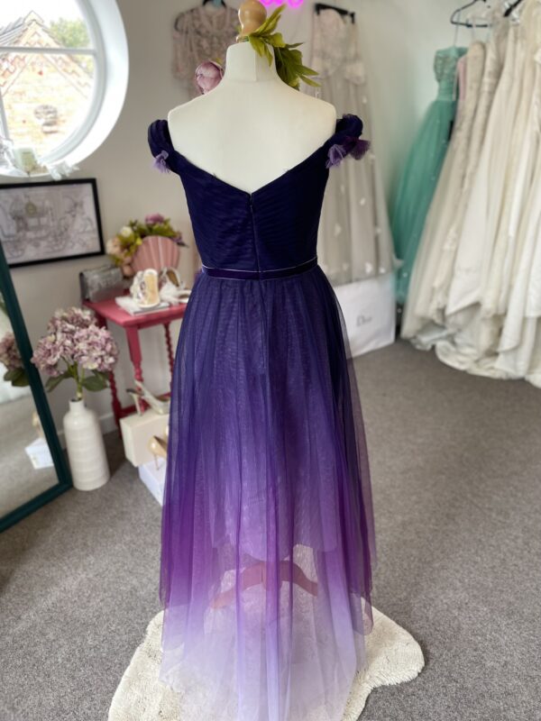 Marchessa Notte purple Ombre Dress UK10 - Image 5