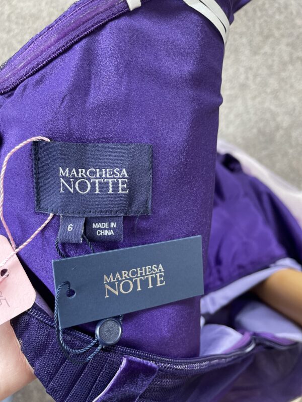 Marchessa Notte purple Ombre Dress UK10 - Image 6