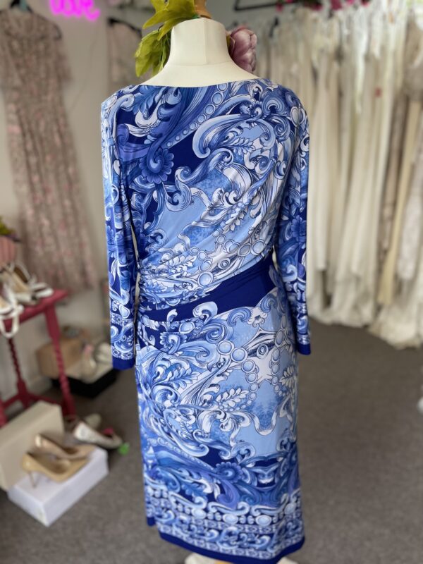 Gina Bacconi Blue Dress UK12 - Image 4