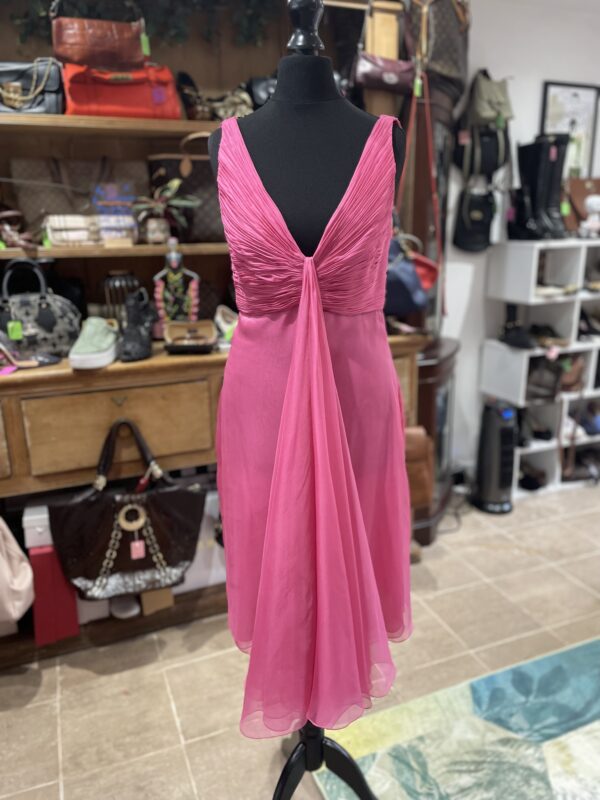 Valentino Pink Silk Dress UK8