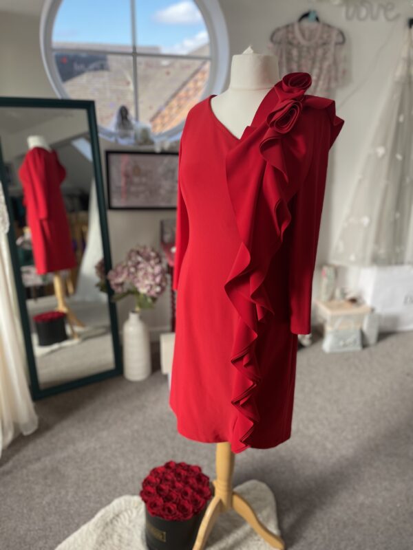 Joseph Ribkoff Red Dress UK14