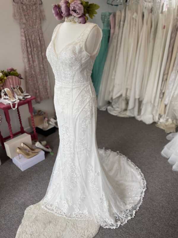 Wed 2 Be beaded Bridal Dress