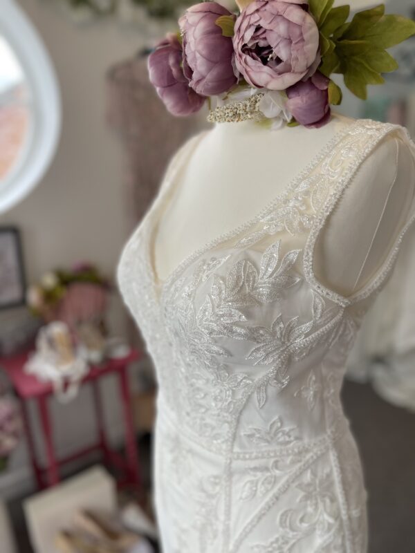 Wed 2 Be beaded Bridal Dress - Image 4