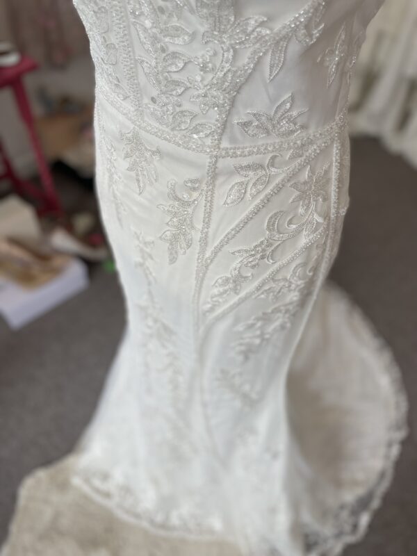 Wed 2 Be beaded Bridal Dress - Image 5