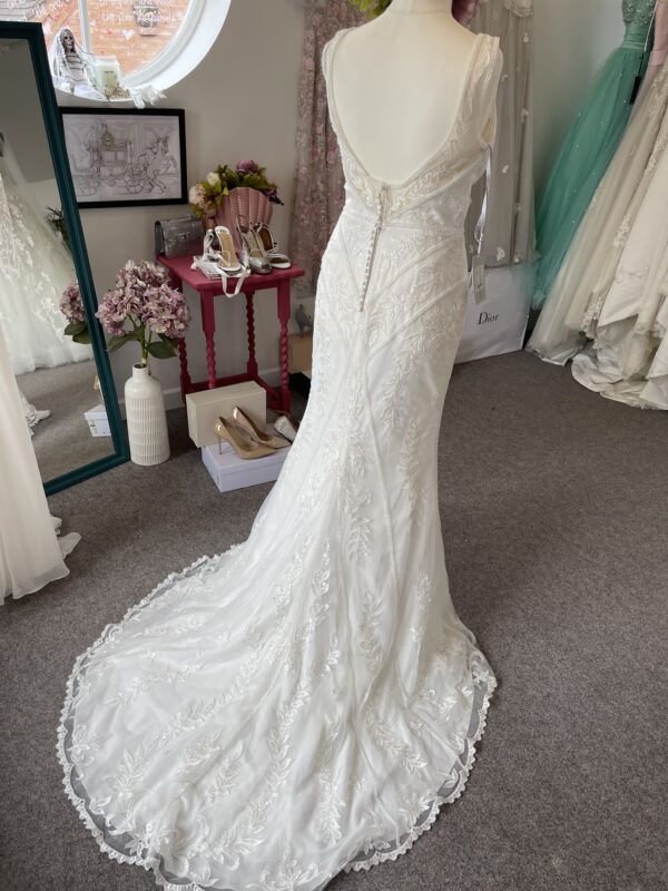 Wed 2 Be beaded Bridal Dress - Image 6