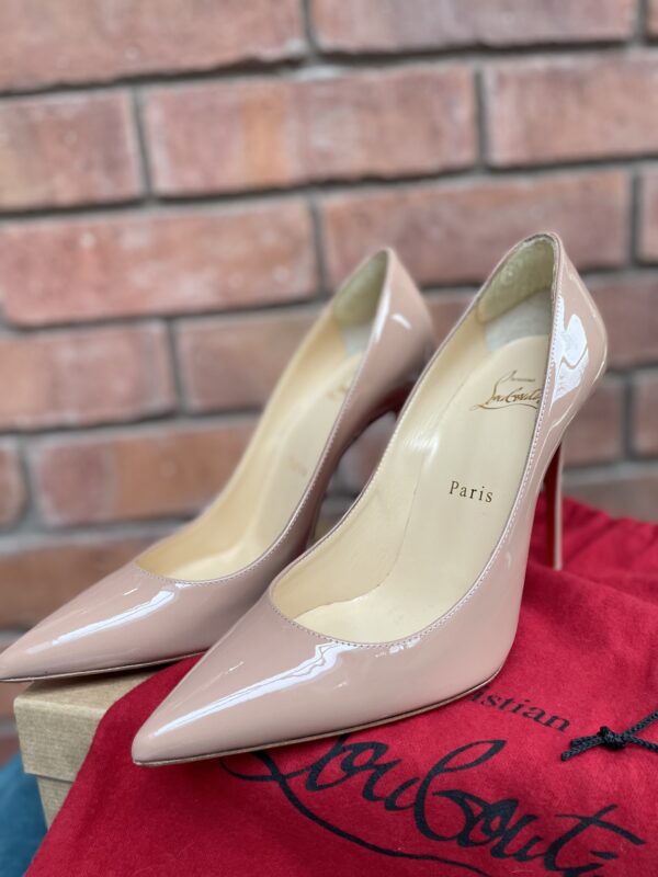 Christian Louboutin Patent Nude Kate UK36.5