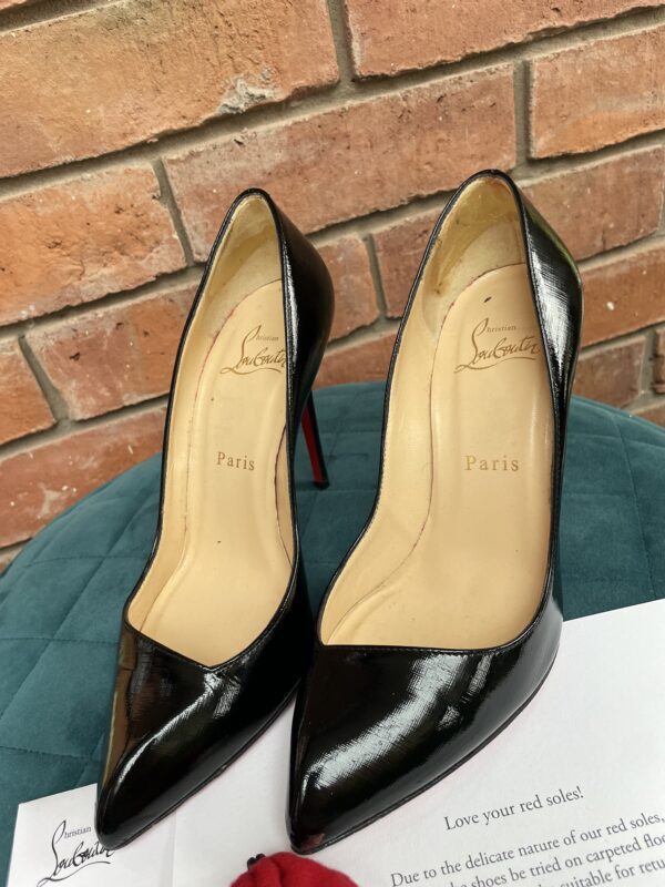 Christian Louboutin Corneille Black Court UK36 - Image 4