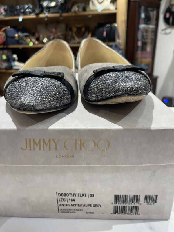 Jimmy Choo Dorothy Flat UK39 - Image 5