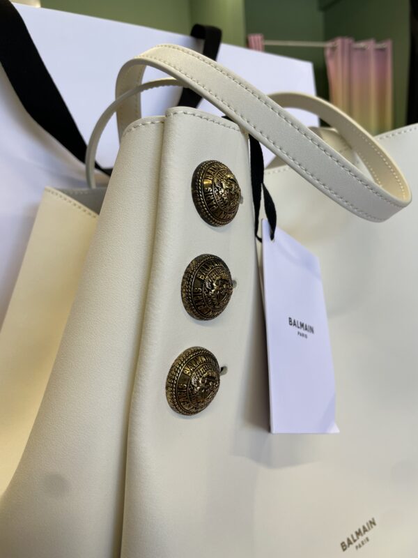 Balmain Emblème Tote - Image 9
