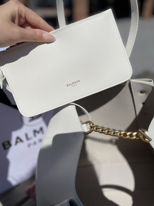 Balmain Emblème Tote - Image 6