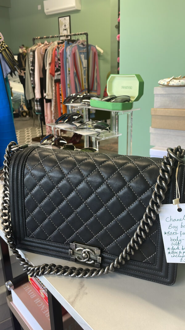 Chanel Boy Bag -Large - Image 8