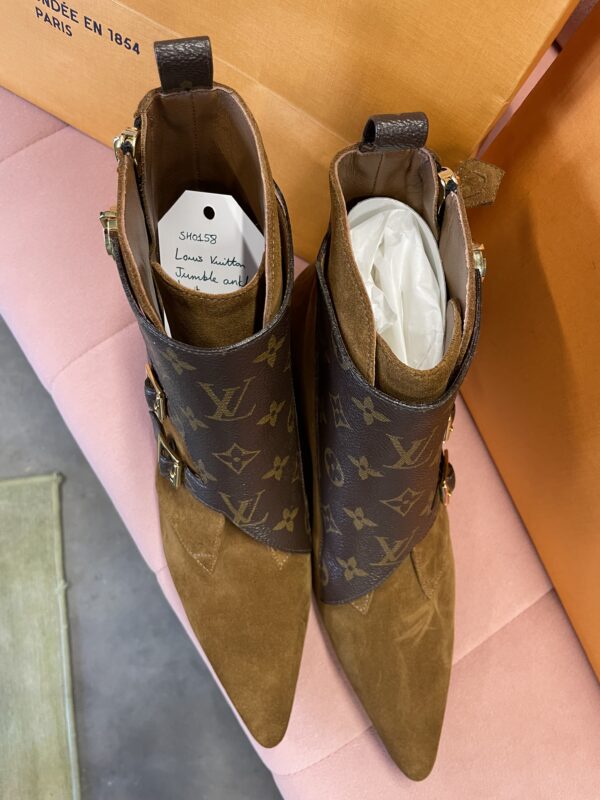 Louis Vuitton Jumble Ankle Boot uk41 - Image 3