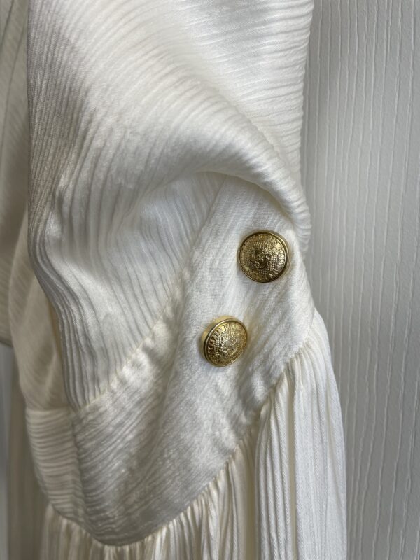 Balmain White Dress EU46- UK14 - Image 3