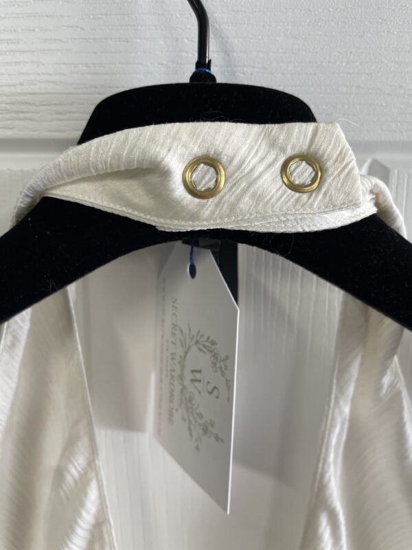Balmain White Dress EU46- UK14 - Image 11