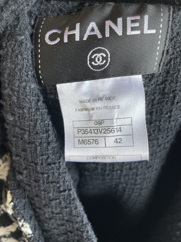Chanel Wool Dress uk12 2009 - Image 4